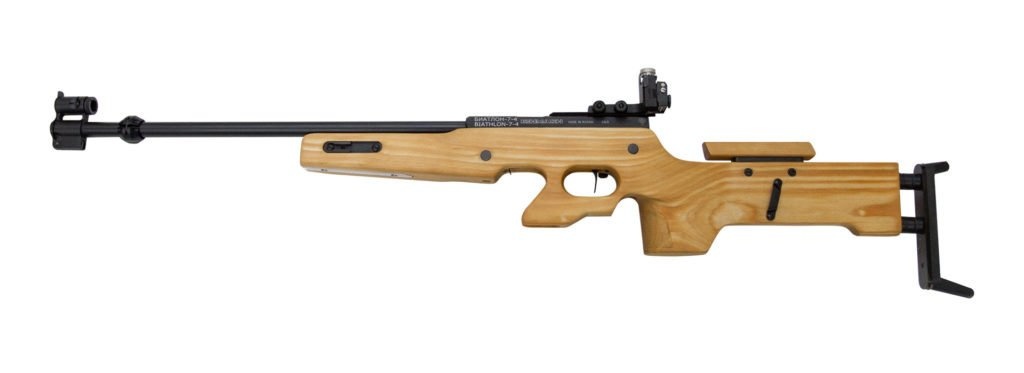 Биатлонная винтовка БИ-7-4 версия 15. Вид с левой стороны