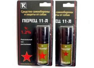 Высокая степень эффективности средства для самообороны 