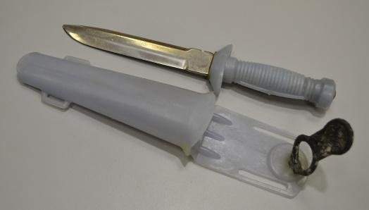 Модель водолазного ножа НВУ из СССР