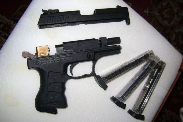 В разобранном виде
