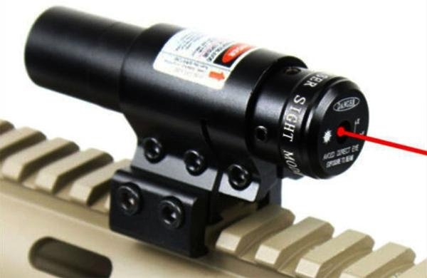 Лазерное целеуказательное устройство для пневматических винтовок
