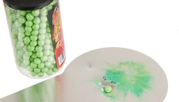 Нарисованные страйкбольные мячи
