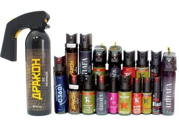 Перцовый баллончик для самообороны, выбор и применение