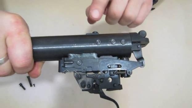 Разборка пневматической винтовки Hatsan 90
