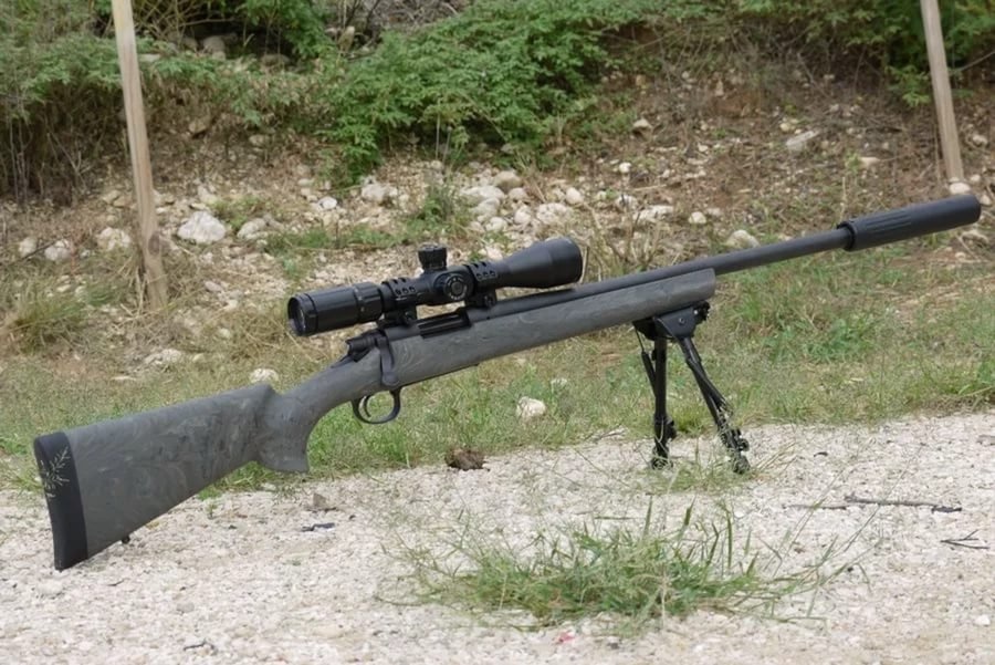 Remington 700 с подавителем